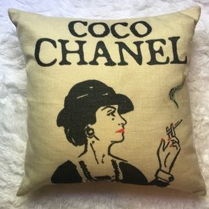 Coco Chanel Pillow